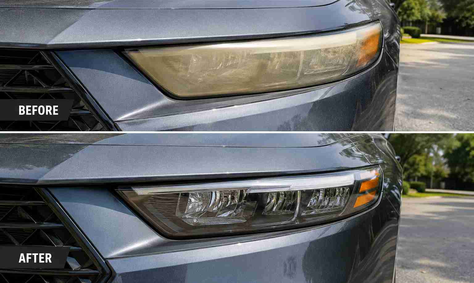 Yellow Headlight Restoration